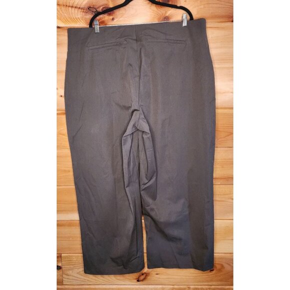 Old Navy Pixie Wide Leg Dress Womens Plus Size 3X Brown Pull On Pant Stretch NEW - Picture 12 of 12